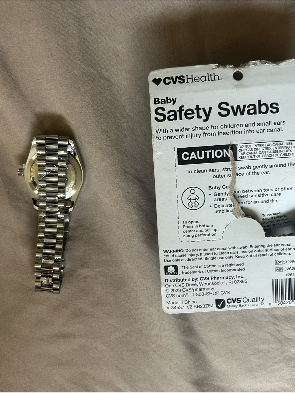 Silver Stainless Steel Watch - Unbranded